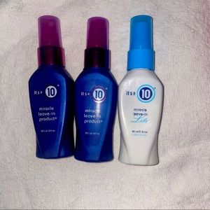 Brand-new two fluid ounce itโs a 10 bottles! NWTS ITโS A 10 (3) bottles